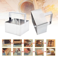 Coupe-miel en acier inoxydable CHINABEES 10,5*10,5CM pour la ruche, outil de coupe pour la ruche, accessoires d'apiculture