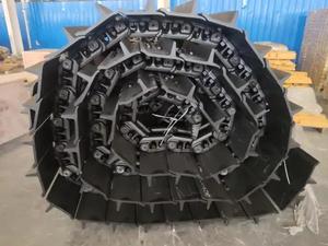 Cadena de oruga forjada de alta resistencia para topadoras D8R, D10N, D11T - Piezas de chasis para bulldozer - Product Image 3