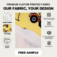 Tela de punto jersey estampada al por mayor en bambú y spandex por rollo para suéteres, ropa de casa y sudaderas con capucha - Proveedor de telas para marcas