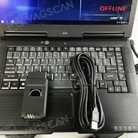 AC 슈니처 X6 E71 SUV (1세대)용 VAGSCAN 터프북 CF-53 노트북 (인텔 I5, 8GB 램, 12-24V OBD/USB 스마트 카드, 팀뷰어 지원)