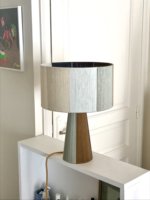 Lampe tour mixte à enroulement fait main de style bohème, lampe décorative personnalisée pour les séjours chez l'habitant