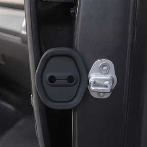 Silicone Door Lock Protector <b>Cover</b> <b>Car</b> Door Lock Bumper Soundproof Dustproof <b>Waterproof</b> Rustproof - Product Image 2
