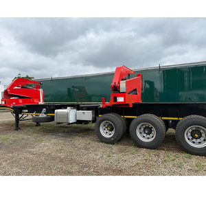 Semirremolque Grúa <span class=keywords><strong>de</strong></span> Tres Ejes con Elevador Lateral, 37 Toneladas, para Contenedores <span class=keywords><strong>de</strong></span> 20 y 40 Pies, en Venta - Product Image 2