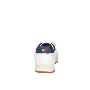 Zapatillas Tommy Hilfiger para Niños, Blancas y Azules, con Cierre de Velcro, Estilo Casual - Product Image 4