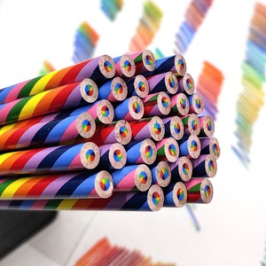Crayon à <span class=keywords><strong>Dessin</strong></span> Multicolore à Effet Dégradé Arc-en-ciel Sept Couleurs DIY pour Étudiants Fournitures de <span class=keywords><strong>Dessin</strong></span> à la Main - Product Image 6