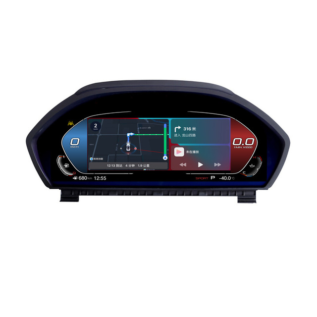 12.3\" IPS LCD Dashboard Instrument Gauge Digital Cluster USB Carplay Compatible BMW 3 4 Series-F30 F31 F33 F34 F36 F80 F81