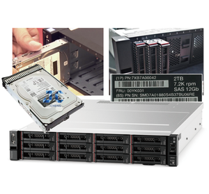 7xb7a00042 00yk031 <span class=keywords><strong>3</strong></span>.5 "2Tb 7.2K Sas 12Gb Hot Swap 512n Hdd Voor Sr550/Sr650 - Product Image 3