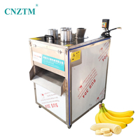 Industriële automatische verstelbare bananen- en plantainsnijmachine met tandwiel voor uniforme productie van fruit- en groentechips