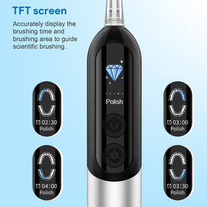 Vibrosonic Toothbrush Wave Custom Cordless Toothbrushes With Logo <strong>Sonic</strong> Electric Toothbrush Rechargeable - Product Image 2
