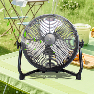 Ventilador de Piso Industrial de Alta Velocidad de 14'' para Uso Comercial, Ventilador de Piso Metálico Ff14-1, Venta al Por Mayor de Fábrica - Product Image 6