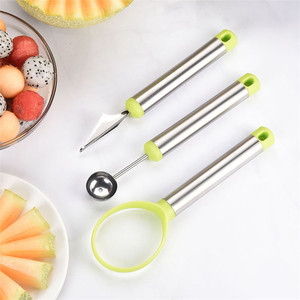 Stainless Steel <b>Fruit</b> Carving <b>Tool</b> Set <b>Fruit</b> Platter Decorating <b>Tool</b> Kit Dig Ball Scoop Carving Knife Kitchen Accessories - Product Image 5