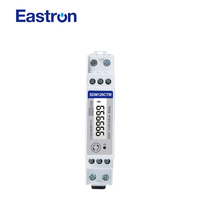 Compteur d'énergie monophasé Eastron SDM120CT-M à rail DIN, homologué MID, avec RS485 Modbus RTU, bidirectionnel, pour systèmes solaires photovoltaïques