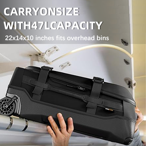 <span class=keywords><strong>Maleta</strong></span> de Viaje Resistente con Ruedas y Asa, Negra, Grande, Tipo Bolso de Lona - Product Image 3