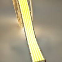 Tira de LED COB de Alta Luminosidad, Ultra Ancha, 30MM PCB, DC24V, 1600LEDs/m, Flexible, Regulable, RA90