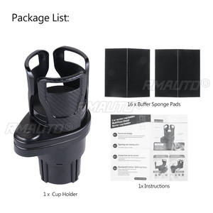 Universal Air Vent <b>Drink</b> <b>Car</b> Cup <b>Holder</b> 2 in 1 Adjustable Mobile Phone Dual Cup Mount Extender Bottle Bracket Stand Cradle - Product Image 5