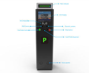 Sistema de Cobro de Peaje de Autoservicio con Reconocimiento de Matrículas, Sistema de Estacionamiento con Tickets, Estacionamiento Inteligente - Product Image 4
