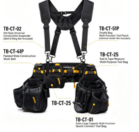 Tas Pinggang Kain Oxford Tahan Aus Tali Bahu Dapat Disesuaikan Cepat Penutup Atas Terbuka Kapasitas 65lb Dapat Disesuaikan OEM/ODM