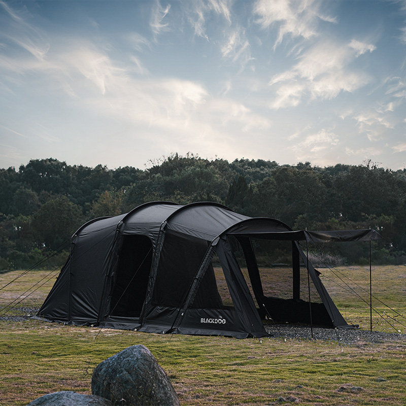 Blackdog 屋外キャンプ 四季対応 日よけ UPF50+ スノースカート付き