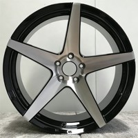 Jantes en alliage GW en stock 19x8.5 19x9.5 pouces 5x120 à 5 branches pour voitures particulières BMW Série 3 Série 5 M3 M4 M5