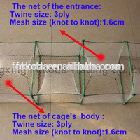 Chine usine de haute qualité Cage flottante Dragon Bubu pisciculture Tilapia Net Cage poisson pêche Cage mangeoire