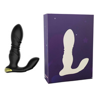 Masseur de prostate télescopique - avec télécommande sans fil et embout en silicone