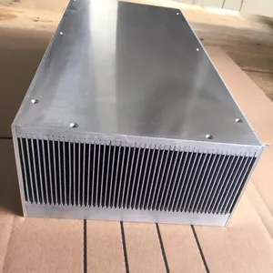 Dissipateur thermique à ailettes en aluminium de super qualité