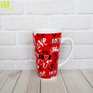 Taza de Cerámica Ecológica de Gran Capacidad, Libre de BPA y Resistente al Calor, con Diseño para Café y Té del Día de San Valentín - Product Image 2