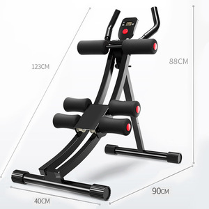 Equipo de Fitness bonita cintura máquina de ejercicio de entrenamiento muscular dispositivo plegable Montaña Rusa <span class=keywords><strong>vertical</strong></span> abdominal de la máquina - Product Image 4