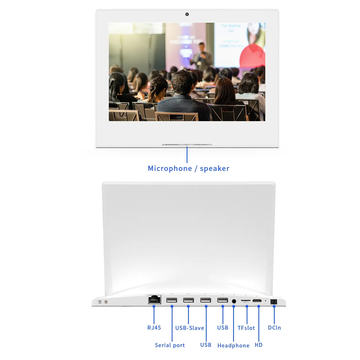 10 Inch IPS Panel POS POE NFC Customer Feedback Evaluator Camera Android Tablet PC Touch Screen Digital Signage