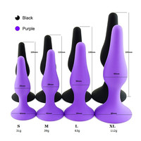 4:1 Dispositif érotique masculin étanche Silicone Anal godemichet Anal Silicone Sex Toys