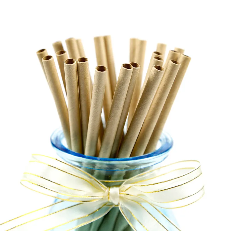 Popular item Professional utensils for cup bebidas boisson reusable straws Paper straws