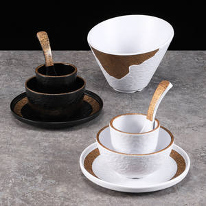 Vajilla de Melamina, Platos Personalizados, Vajilla Ecológica de Grado Alimenticio Irrompible <span class=keywords><strong>para</strong></span> Restaurante - Product Image 2