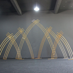 Arco Metálico Decorativo para Bodas, Fondo de Escenario Popular, Decoración Floral para Puertas y Eventos - Product Image 3