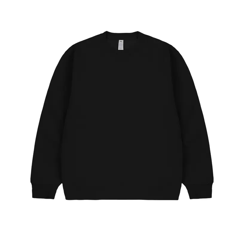 fashionable mens Fleece 100% cotton heavyweight crewneck sweatshirt embroidery