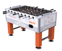 Table de baby-foot professionnelle standard pour tournois, en MDF, avec tiges en acier creuses, 55 pouces (5 pieds)