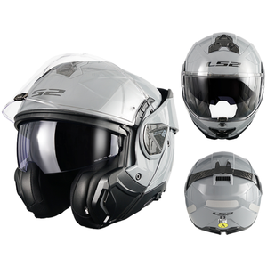 <span class=keywords><strong>Casco</strong></span> de Moto Integral <span class=keywords><strong>LS2</strong></span> FF910 KPA Unisex <span class=keywords><strong>para</strong></span> Todas las Estaciones con Doble Visor Abatible Trasero Antivaho Nuevo <span class=keywords><strong>para</strong></span> Conducción de Verano - Product Image 5