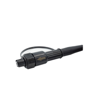 Câble de descente en fibre optique FTTH étanche avec connecteur SC préterminé, câble extérieur IP67 par le fabricant