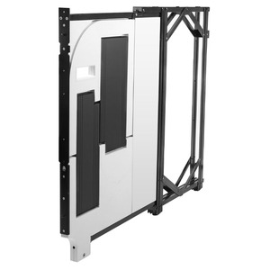 قوي من سبائك الألومنيوم بخطوتين سلم قابل للطي تخزين المطبخ موفر للمساحة يزيد من التضمين غير المرئي للأجهزة الوظيفية لـ - Product Image 3