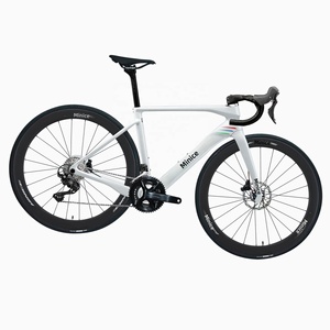 Vélo de course sur route en carbone Toray T800 Mitsubishi TR50 SHI MANO R7170 Di2 2*12 électronique hydraulique à disques blanc - Product Image 6