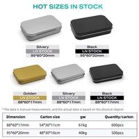 Caja Redonda de Aluminio Dorada de 200 ml con Tapa de Rosca, Logotipo Personalizado, Bisagras de Embalaje, Cajas de Hojalata de Grado Alimenticio para Regalo