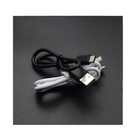 Cable de Carga Tipo-C, Banco de Energía Portátil, Ventilador Pequeño, Cable USB con Cable para Dispositivos, 1A2A
