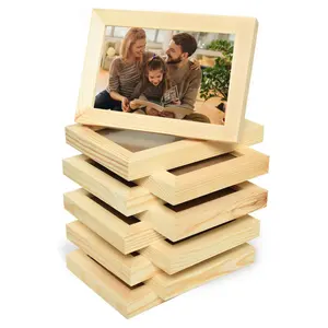 nice looking wooden photo frames widely popular photo frames wood for decoration living room solid wood photo frame