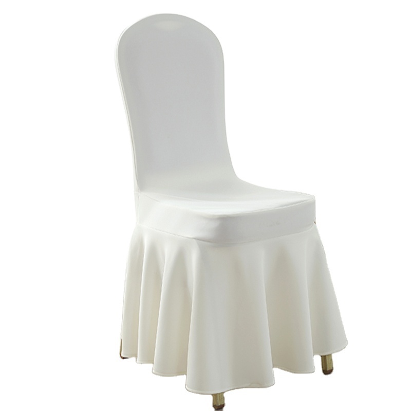 Lot de 4 housses de chaise scandinaves extensibles, universelles, sans Lot de 4 housses de chaise scandinaves extensibles, universelles, sans