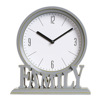 Nouvelle décoration de la maison salon cadeau Unique horloge de bureau silencieux créatif rétro vente chaude personnalisé OEM horloge de bureau