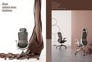 Anji <span class=keywords><strong>Koho</strong></span> Factory Chaise à dossier haut en maille Mobilier de bureau pivotant Meilleur bureau ergonomique Chaise de bureau pour ordinateur Sillas De Oficina - Product Image 5