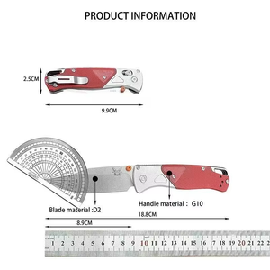 Cuchillo Plegable Multifunción Profesional Tredknix Benchmade535-09 de Acero Inoxidable S30V con Hoja Plana de 3 mm de Grosor y Mango de Aluminio - Product Image 6