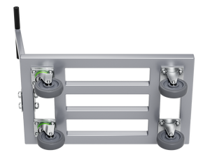 Fournisseurs vérifiés BC-521 Chariot à quatre roues Plateforme 75*45cm Chariot de manutention Capacité de charge de 200 kg Chariot à meubles - Product Image 3