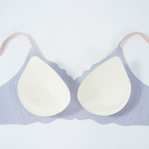 Biancheria intima da donna con motivo floreale <span class=keywords><strong>in</strong></span> lattice traspirante e senza cuciture taglie forti reggiseno intero con Logo Push-Up sulla tazza - Product Image 6
