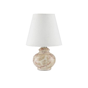 Green Ombre Glass <b>Vase</b> Modern Artisan Table Lamp with Silver Accent | Calm Coastal Lighting for Hotel Guest Room & Living Area - Product Image 4