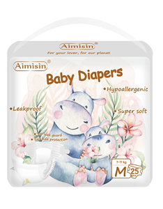 Couches jetables super absorbantes de haute qualité OEM pour bébés en gros - Product Image 1